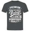 Мужская футболка Premium vintage 1978 Графит фото
