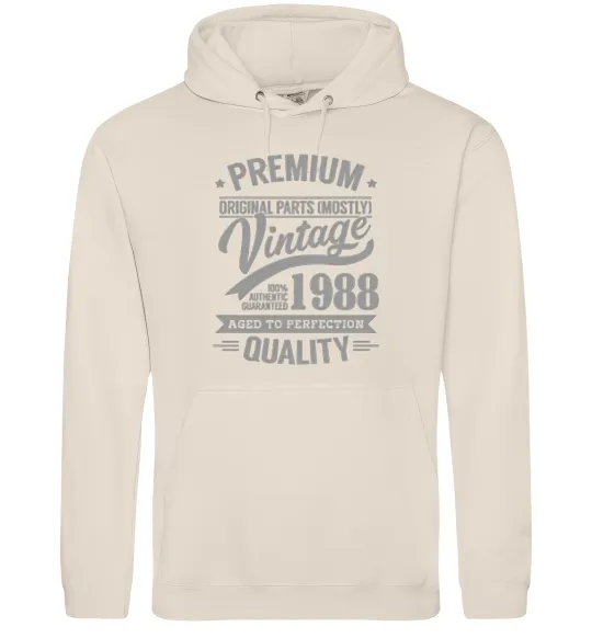 Мужская толстовка (худи) Premium vintage 1988 Таш фото