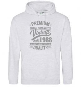 Женская толстовка (худи) Premium vintage 1988 Женская толстовка (худи) Premium vintage 1988