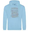 Жіноча толстовка (худі) Premium vintage 1988 Блакитний фото