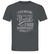 Мужская футболка Premium vintage 1988 Графит фото