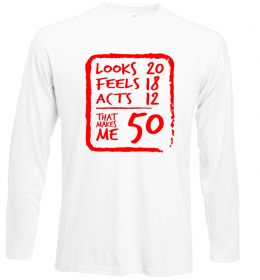 Лонгслив That makes me 50 Лонгслив That makes me 50