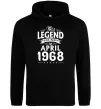 Мужская толстовка (худи) This Legend was born in April 1968 Черный фото