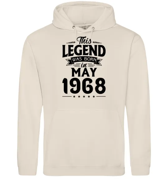 Чоловіча толстовка (худі) This Legend was born in May 1968 Таш фото