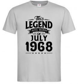 Мужская футболка This Legend was born in July 1968
