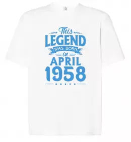 Футболка Оверсайз 60 birthday queen Белый фото