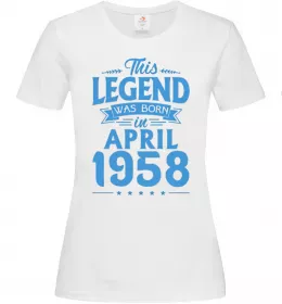 Женская футболка 60 birthday queen Белый фото