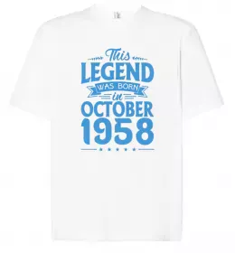 Футболка Оверсайз 60 birthday queen Белый фото