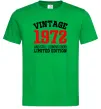 Мужская футболка Vintage 1972 Зеленый фото