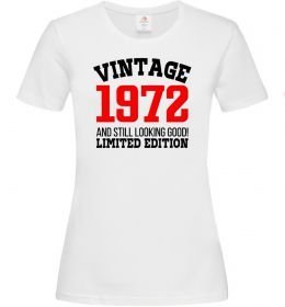 Женская футболка Vintage 1972