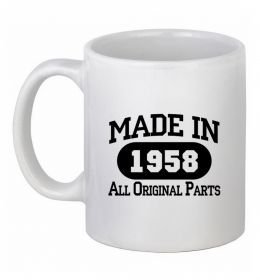Чашка керамічна Made in 1958 All Original Parts
