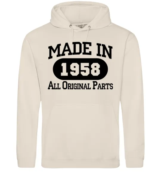 Мужская толстовка (худи) Made in 1958 All Original Parts Таш фото