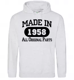 Женская толстовка (худи) 60 birthday queen Белый фото