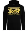 Чоловіча толстовка (худі) May the 30th be with you Чорний фото
