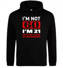 Женская толстовка (худи) 60 birthday queen Белый фото