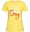 Жіноча футболка 30 and still sexy Лимонний фото