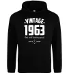 Чоловіча толстовка (худі) Vintage 1963 and still looking good Чорний фото