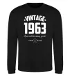 Свитшот Vintage 1963 and still looking good Черный фото