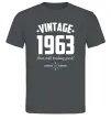 Мужская футболка Vintage 1963 and still looking good Графит фото