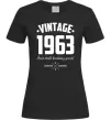 Женская футболка Vintage 1963 and still looking good Черный фото