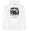 Чоловіча толстовка (худі) Vintage 1963 and still looking good Білий фото