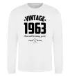 Свитшот Vintage 1963 and still looking good Белый фото