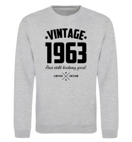 Свитшот Vintage 1963 and still looking good