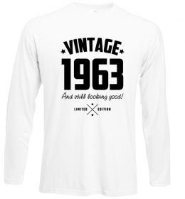 Лонгслив Vintage 1963 and still looking good Лонгслив Vintage 1963 and still looking good