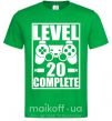 Чоловіча футболка Level 20 complete Зелений фото