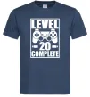 Мужская футболка Level 20 complete Темно-синий фото