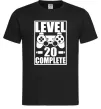 Мужская футболка Level 20 complete Черный фото