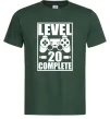Мужская футболка Level 20 complete Темно-зеленый фото