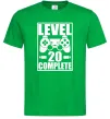 Мужская футболка Level 20 complete Зеленый фото