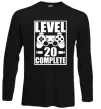 Лонгслів Level 20 complete Чорний фото