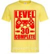 Чоловіча футболка Level 30 complete с джойстиком Лимонний фото