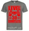 Чоловіча футболка Level 30 complete с джойстиком Графіт фото