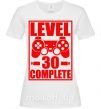 Жіноча футболка Level 30 complete с джойстиком Білий фото