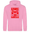 Мужская толстовка (худи) Level 30 complete з джойстиком Розовый фото