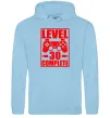 Мужская толстовка (худи) Level 30 complete з джойстиком Голубой фото