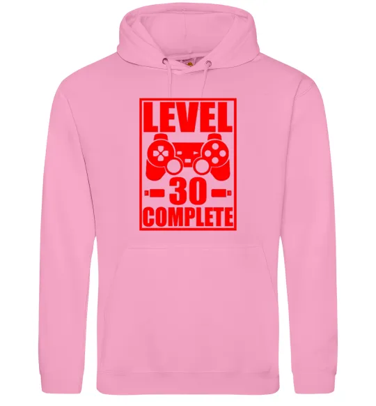 Женская толстовка (худи) Level 30 complete з джойстиком Розовый фото
