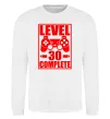Світшот Level 30 complete з джойстиком Білий фото