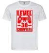 Мужская футболка Level 30 complete з джойстиком Белый фото