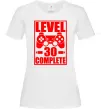 Женская футболка Level 30 complete з джойстиком Белый фото