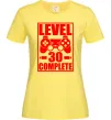 Женская футболка Level 30 complete з джойстиком Лимонный фото