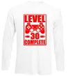 Лонгслів Level 30 complete з джойстиком Білий фото