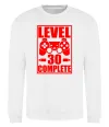 Світшот Level 30 complete з джойстиком Білий фото