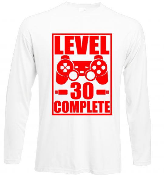 Лонгслів Level 30 complete с джойстиком Білий фото