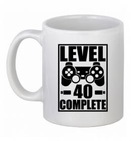 Чашка керамическая Game Level 40 complete Чашка керамическая Game Level 40 complete