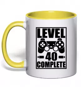 Чашка с цветной ручкой №40 original since Серебро фото