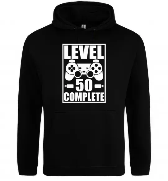 Женская толстовка (худи) Level 50 complete Game Черный фото